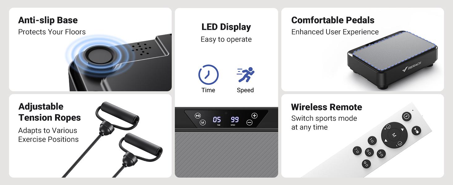 Merach Square Vibration Plate Exercise Machine 265lbs Capacity, Comfortable Lymphatic Drainage For Full Body Workout, Home Gym Fitness Equipment, Ideal For Gift, TikTokShopBlackFriday Merach Square Vibration Plate Exercise Machine 265lbs Capacity, Comfortable Lymphatic Drainage For Full Body Workout, Home Gym Fitness Equipment, Ideal For Gift, TikTokShopBlackFriday