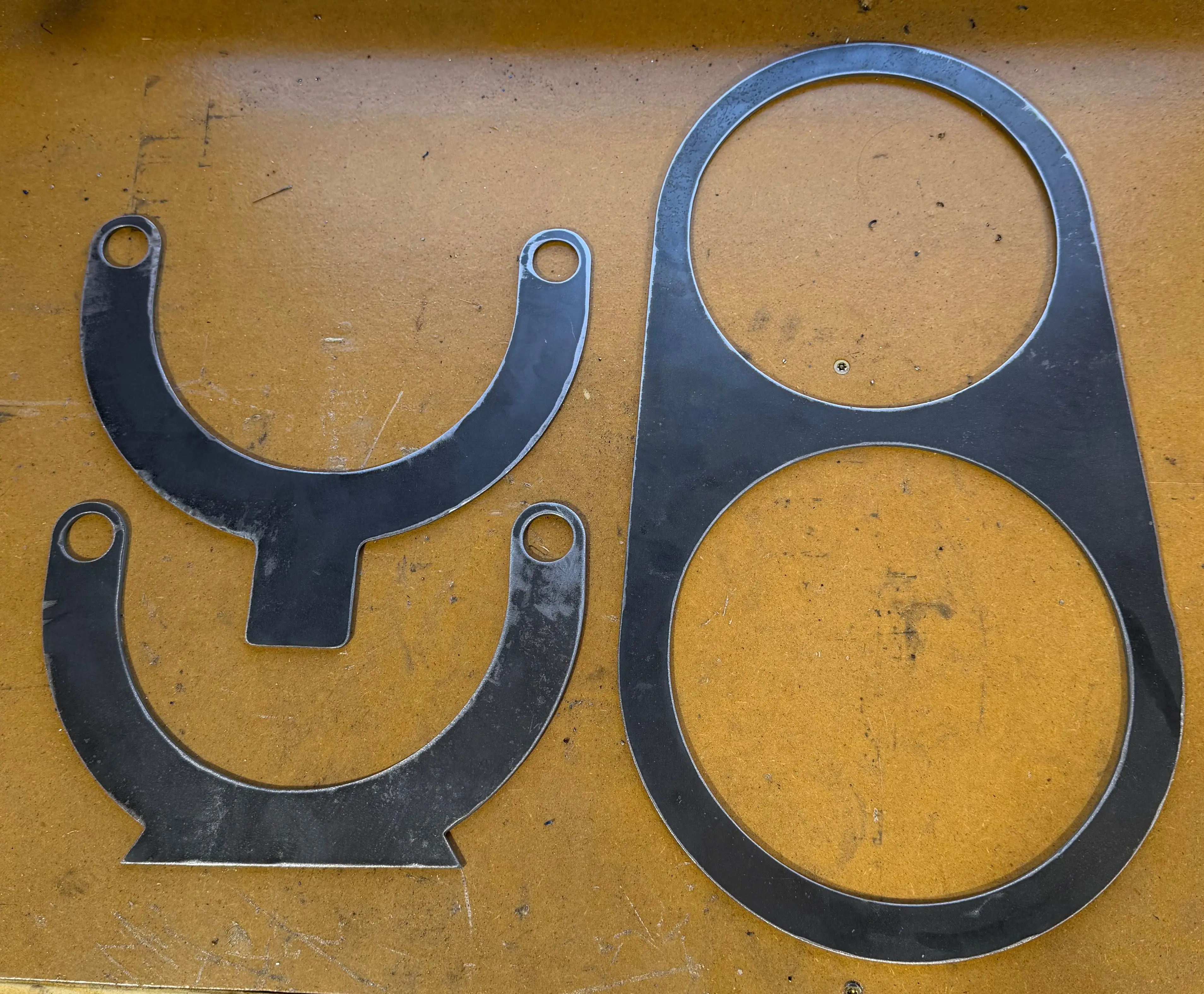 Oxygen/acetylene plus fire extinguisher bottle racks