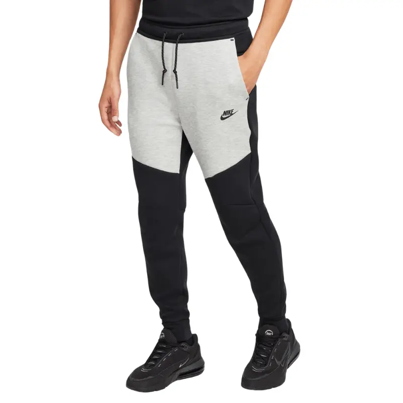 Nike Tech Fleece Joggers for Men - Grey, Streetwear, Multi-Wear Technical Men's Pants, Comfortable Stylish Panel Sweatpants for Gym, Grey Joggers, Casual Athletic Joggers, Street Style Joggers