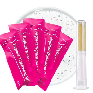 Women’s intimate care gel for cleansing, pre-filled, single-use design for easy operation; individually packaged,soothing, and protecting feminine health; pH balanced; women’s hygiene product; contains multiple botanical extracts.