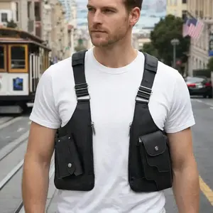 Adjustable Unisex Underarm Backpack, Anti-Theft Hidden Storage, Premium Leather, Lightweight Fanny Pack for Christmas, Halloween, Summer & Winter Gifts, Waist Belt Bag