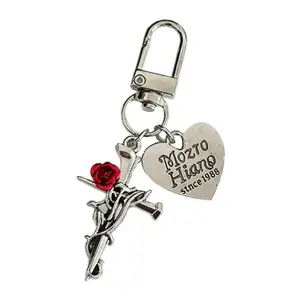 Unique Key Jewelry Stylish Bag Pendant Perfect Gift for Art Enthusiasts