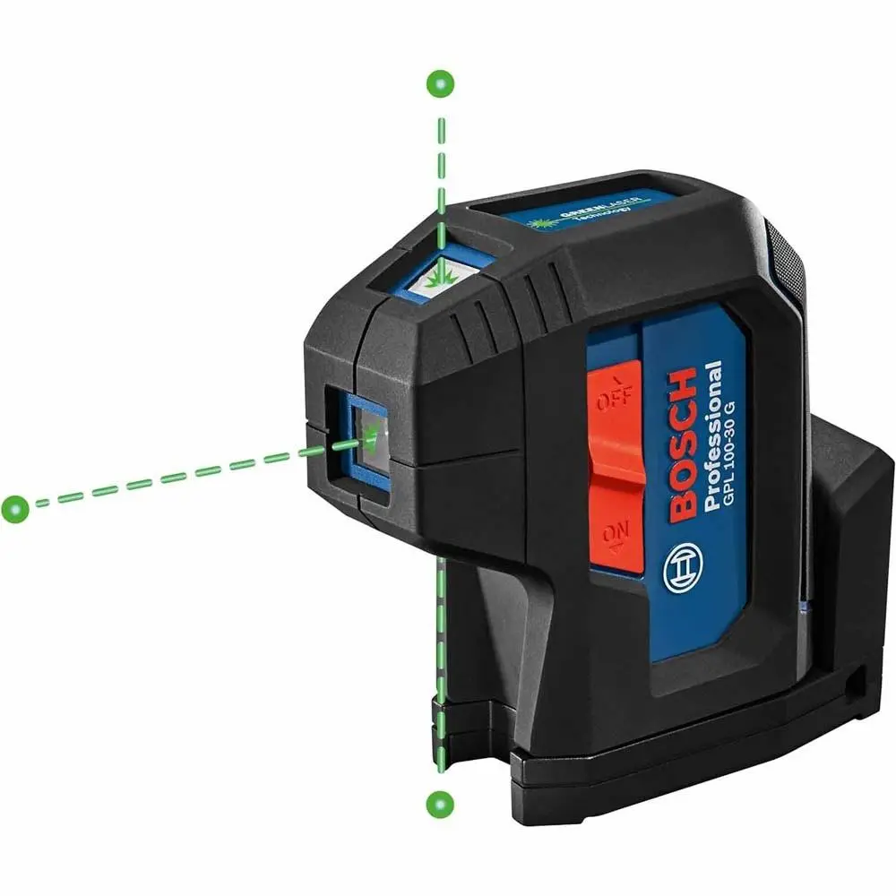 Bosch GPL100-30G 3-Point Laser Level Retail G Bosch GPL100-30G 3-Point Laser Level Retail G
