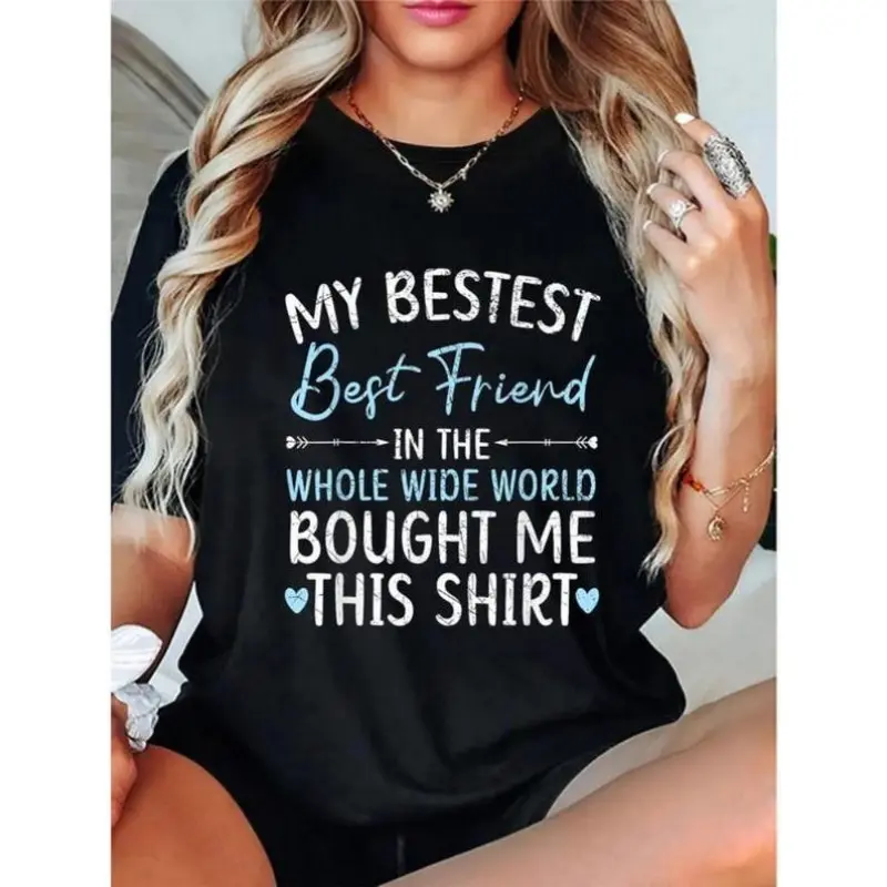 My Bestest Best Friend Shirt, Funny Bestie Sweatshirt, Inspirational Hoodie, Motivational Shirt, Gifts For Him, Best Friends