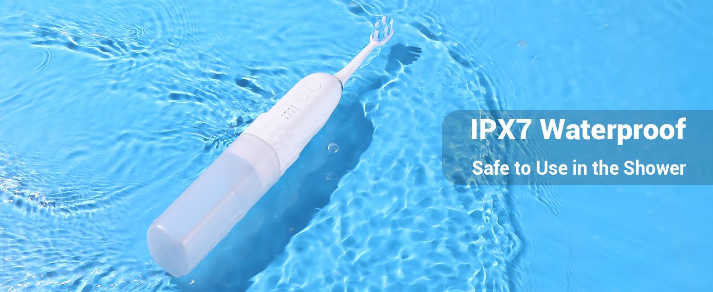 Portable Detachable Electric Toothbrush with Water Flosser, Washing & Care 2-in-1, Wireless Water Flosser Tooth Cleaning Kit 2.0, Combo IPX7 Waterproof Rechargeable Oral Irrigator, Suitable for Family Travel, Oral Health Gift Recommendation