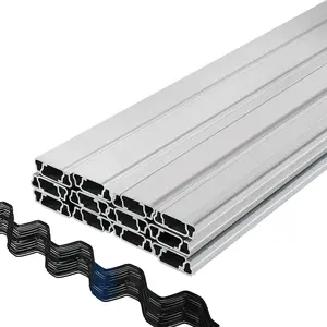 【DealsForYouDays】VEVOR Spring Wire and Lock Channel,  , 6.56ft Spring Lock & U-Channel Bundle for Greenhouse, 40 Packs PE Coated Spring Wire & Aluminum Alloy Channel,Plastic Poly Film or Shade Cloth Attachment with Screw