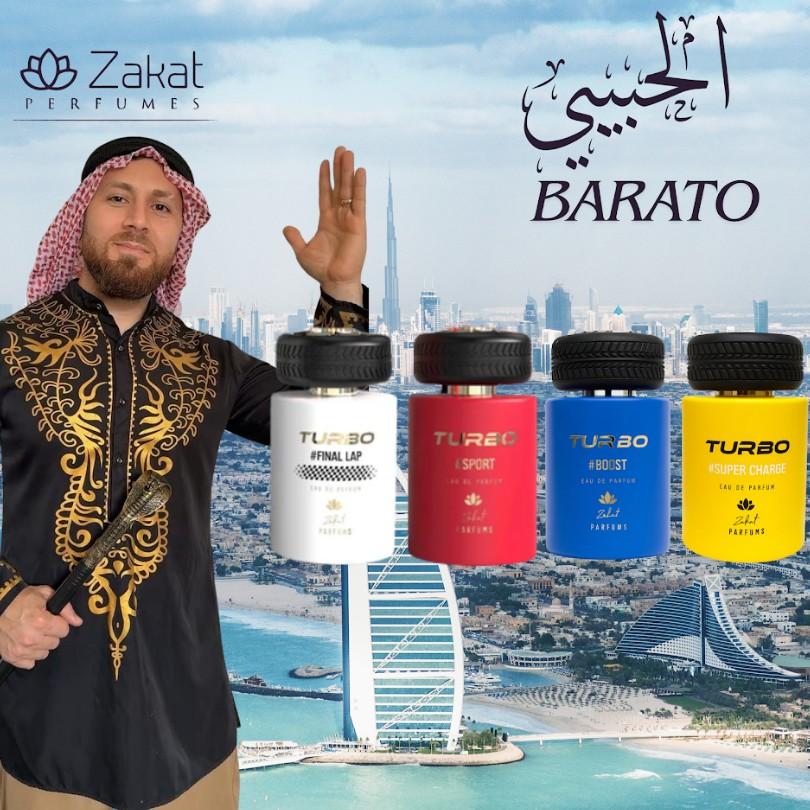 Habibi Barrato Zakat Turbo | Turbo #SPORT + #SUPERCHARGE + #SPORT + #FINAL LAP Bundle | Eau de Parfum | 3.4 fl oz - 100 ml | Men's Fragrance