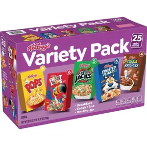 Assorted Cereal Variety Pack, 25 pk.