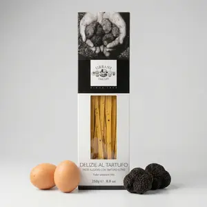 Tagliatelle with Black Truffles - 250g.