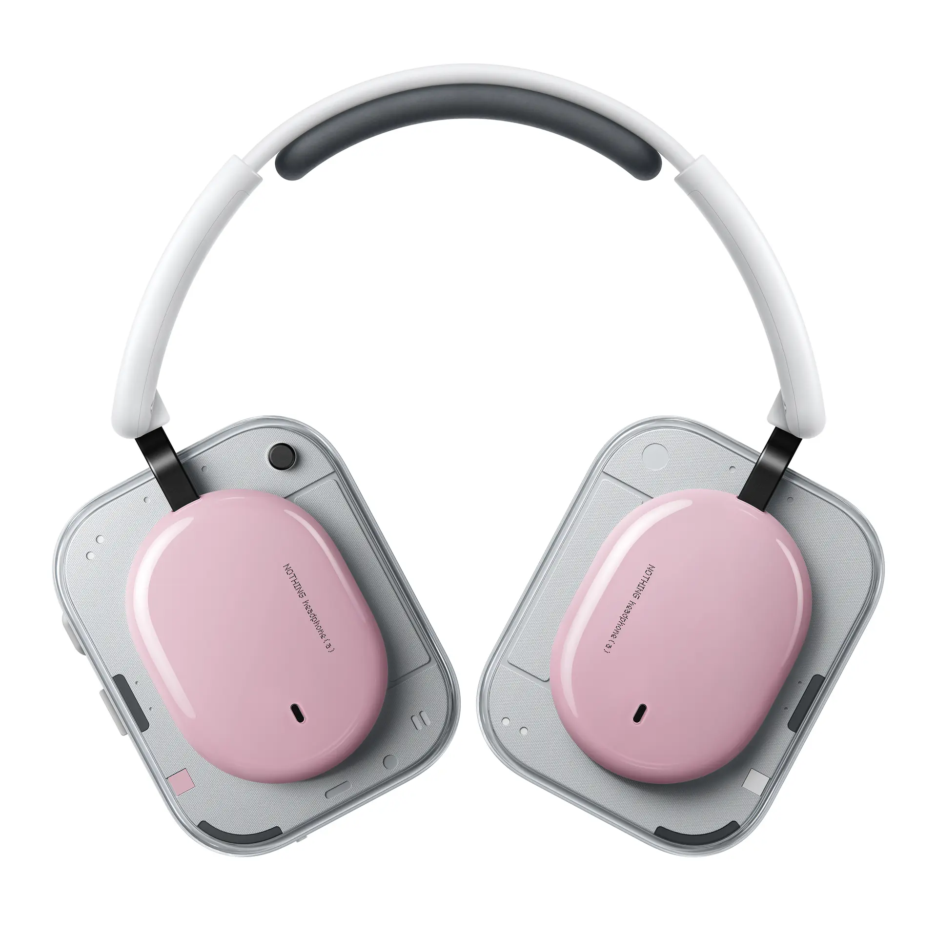 【Charli XCX Same Style】Nothing Headphone (a) Environmental Adaptive ANC Headphones, Personalized Spatial Audio,  LDAC + Hi-Res certification，USB-C Lossless Audio Supported，Up to 135 Hours Playtime, Bluetooth Headset White