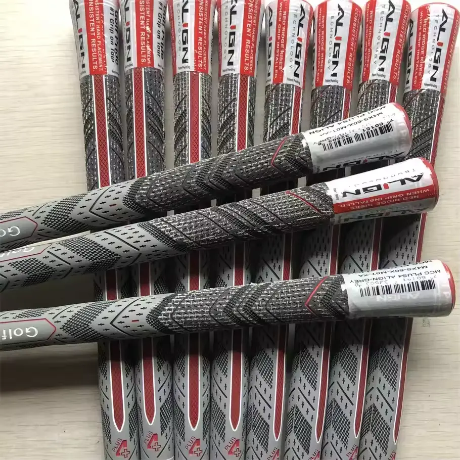 13 Pack Golf Grips, Non-Slip Textured Natural Rubber Replacements for Golf Clubs, Comfortable Unisex Design