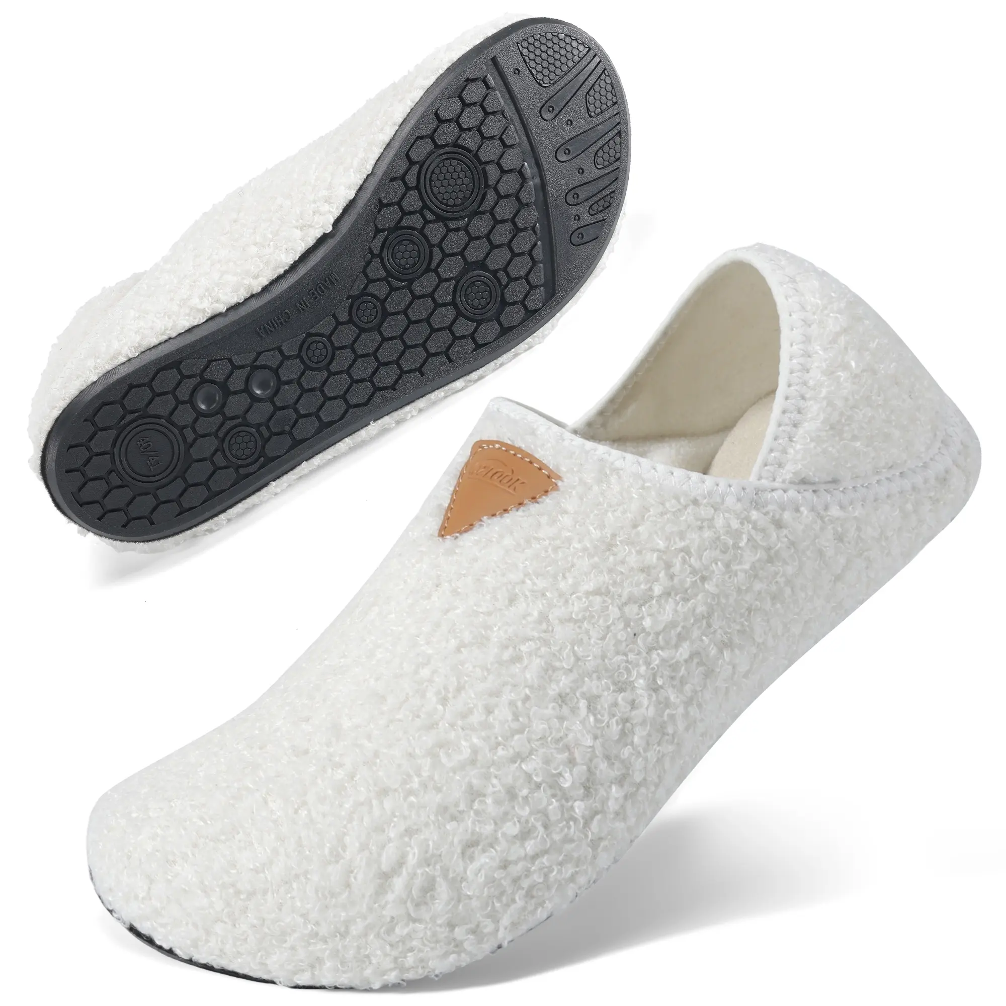 Cozy Barefoot Slippers for Women & Men – Soft Indoor House Shoes, Lightweight Slip-On Slipper Socks for Home, Bedroom, Travel & Yoga