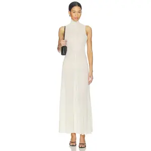 LIONESS Last Light Maxi Dress in Cream