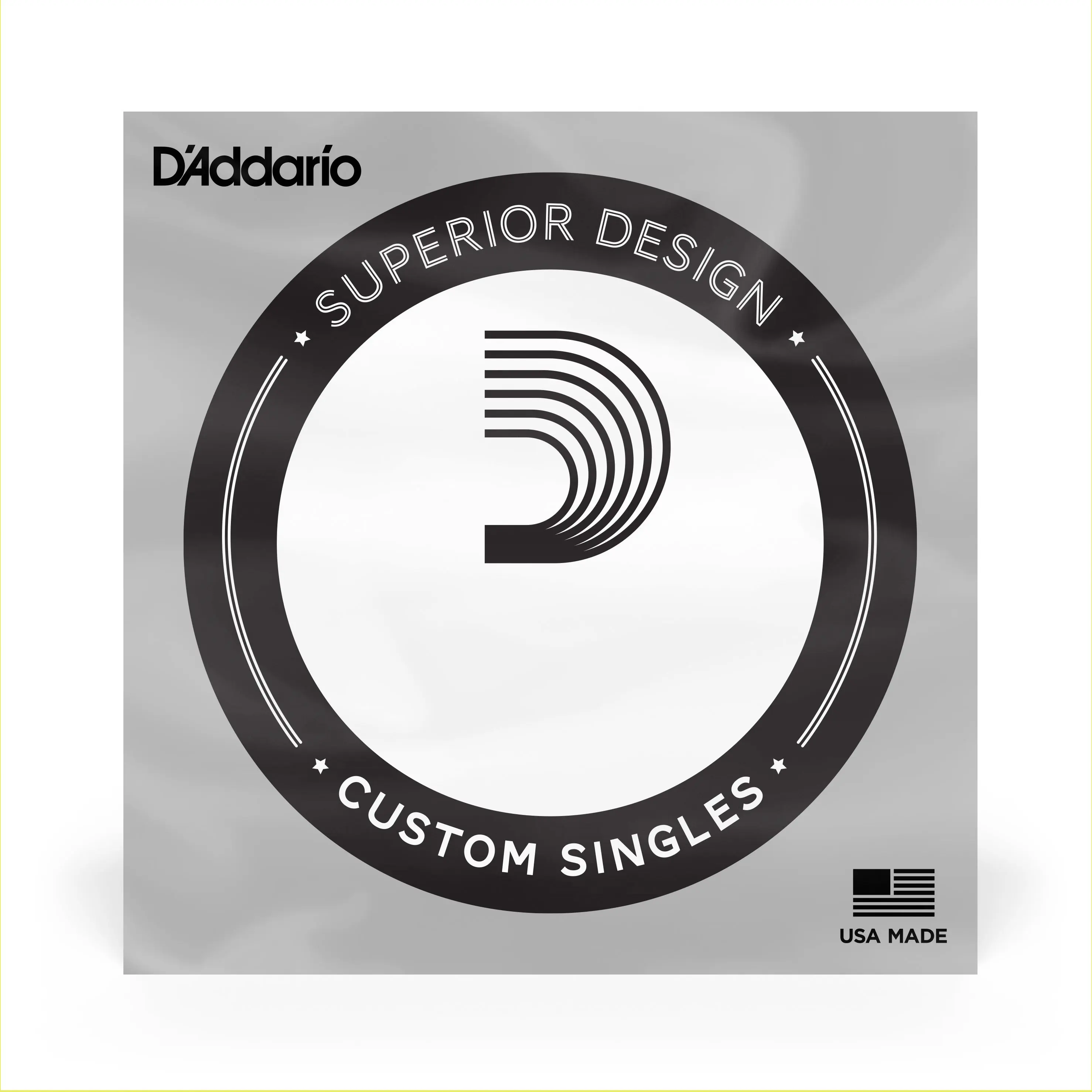 D'Addario FT056 Semi-Flat Phosphor Bronze Acoustic Guitar Single String, .056