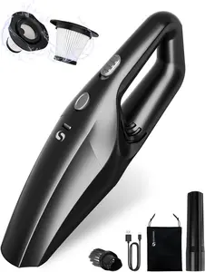 Handheld Vacuum Cordless, Car Vacuums Powerful with Rechargeable Battery, Portable Hand Held Vacuum Cordless with Washable HEPA Filter, Mini Vacuums Kit for Men and Women