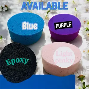 Round colorful sponge for diy uses