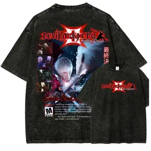 Devil May Cry 3 Special edition Dante Son of Sparda Anime Manga game Shirt, Vintage Y2K shirt Cotton T-Shirt, Hoodie Gift For Game Fan, Gildan Casual graphic tee, Crew neck for Man, for Woman,Trendy Shirt
