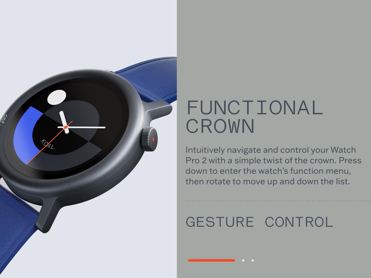 CMF Watch Pro 2 Smartwatch for Men and Women, Automatic Fitness Tracker with Heart Rate and SpO₂ Monitoring, 120 Sports Models, Bluetooth Calls with AI Noise Reduction Microphone, Portable Phone Functionality, Recceding Design, IP68 Waterproof GPS Outdo CMF Watch Pro 2 Smartwatch for Men and Women, Automatic Fitness Tracker with Heart Rate and SpO₂ Monitoring, 120 Sports Models, Bluetooth Calls with AI Noise Reduction Microphone, Portable Phone Functionality, Recceding Design, IP68 Waterproof GPS Outdo