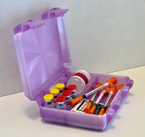 Ultimate Vial Case for Peppers — Travel + Fridge Ready - Vial Caps Included! Organizer