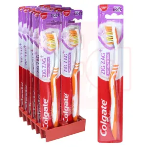 Colgate Zig Zag Anti Bac Soft Toothbrush Manual Brush Assorted Colors