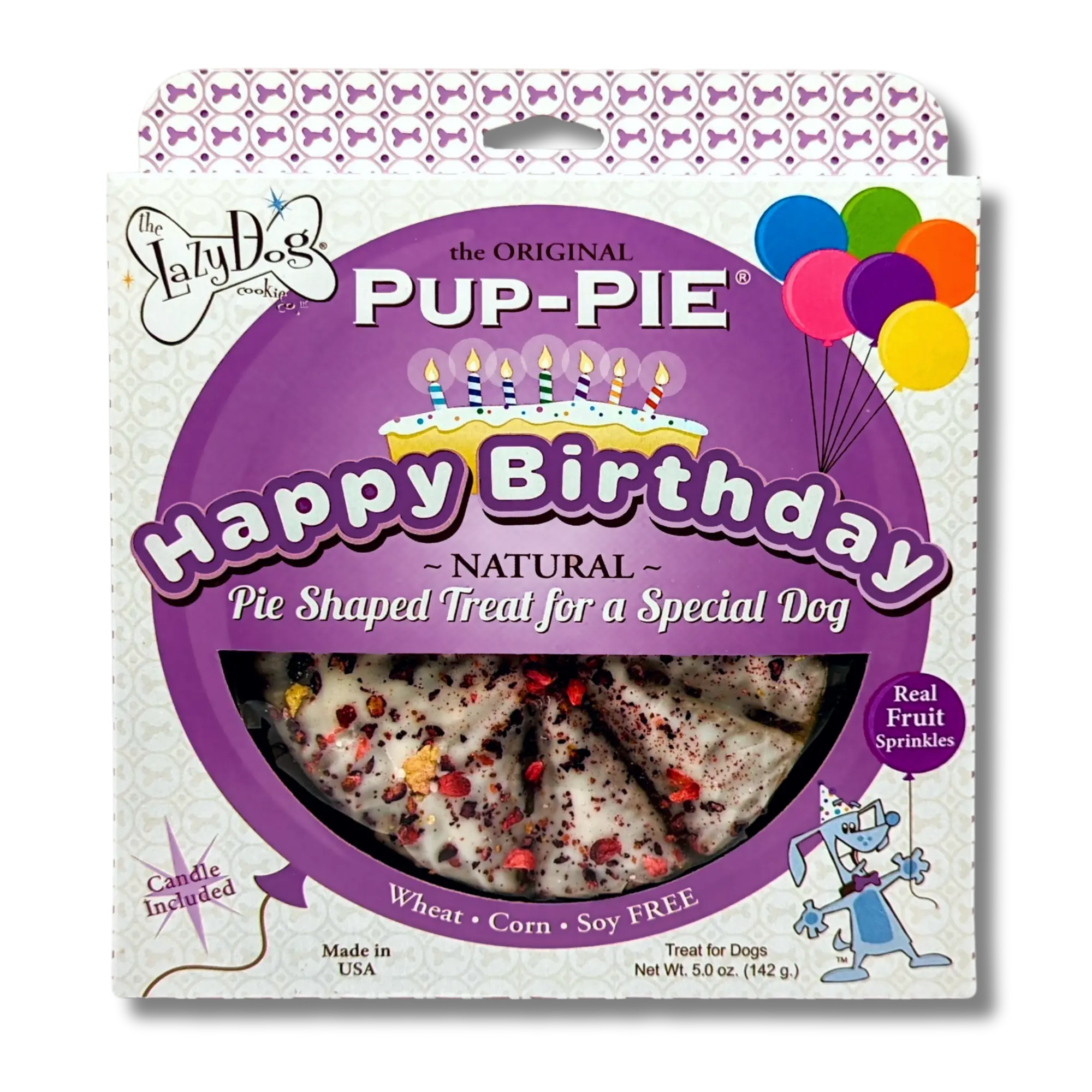 The Original Pup-PIE® Happy Birthday for a Special Dog