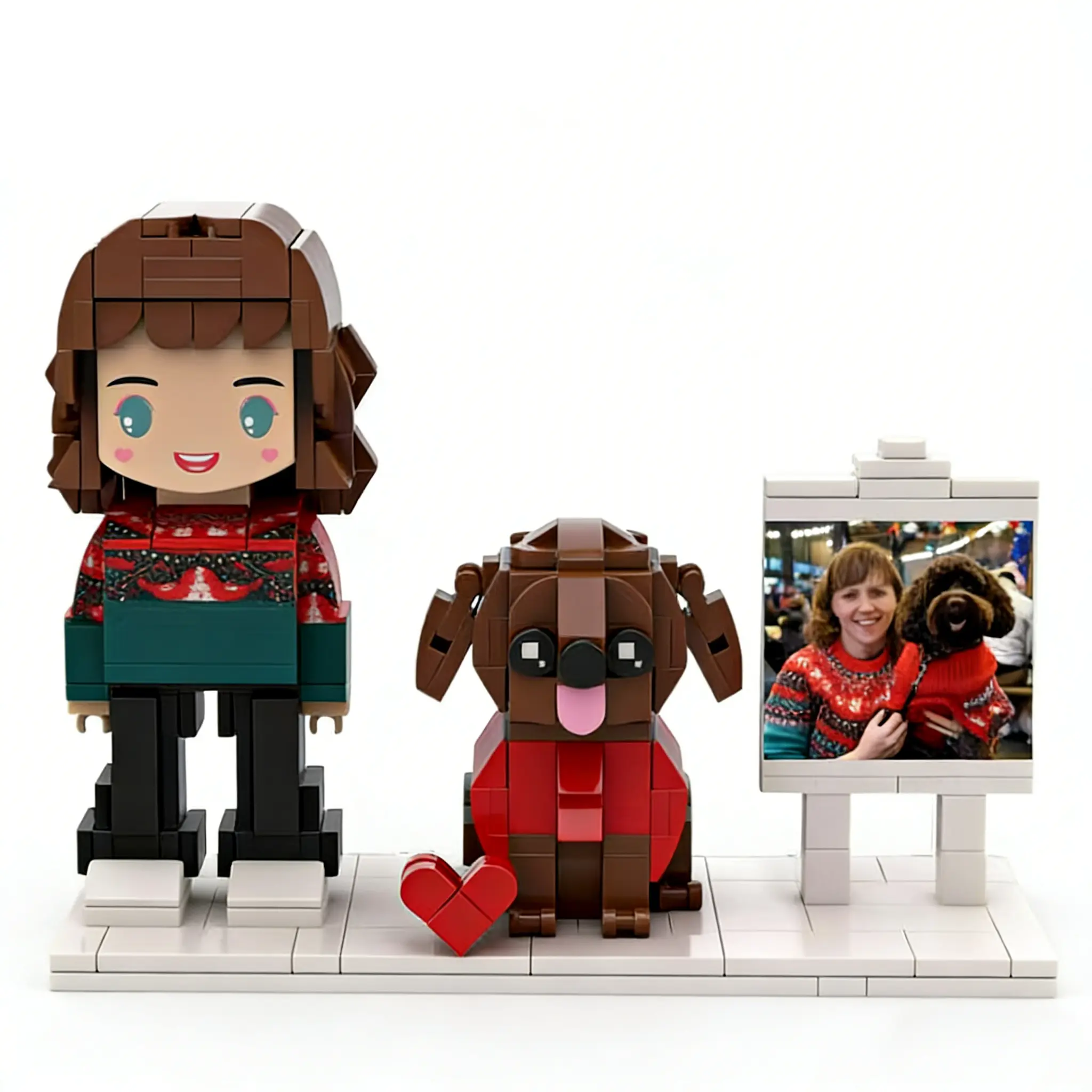【One Person + Pet + Photo Frame】