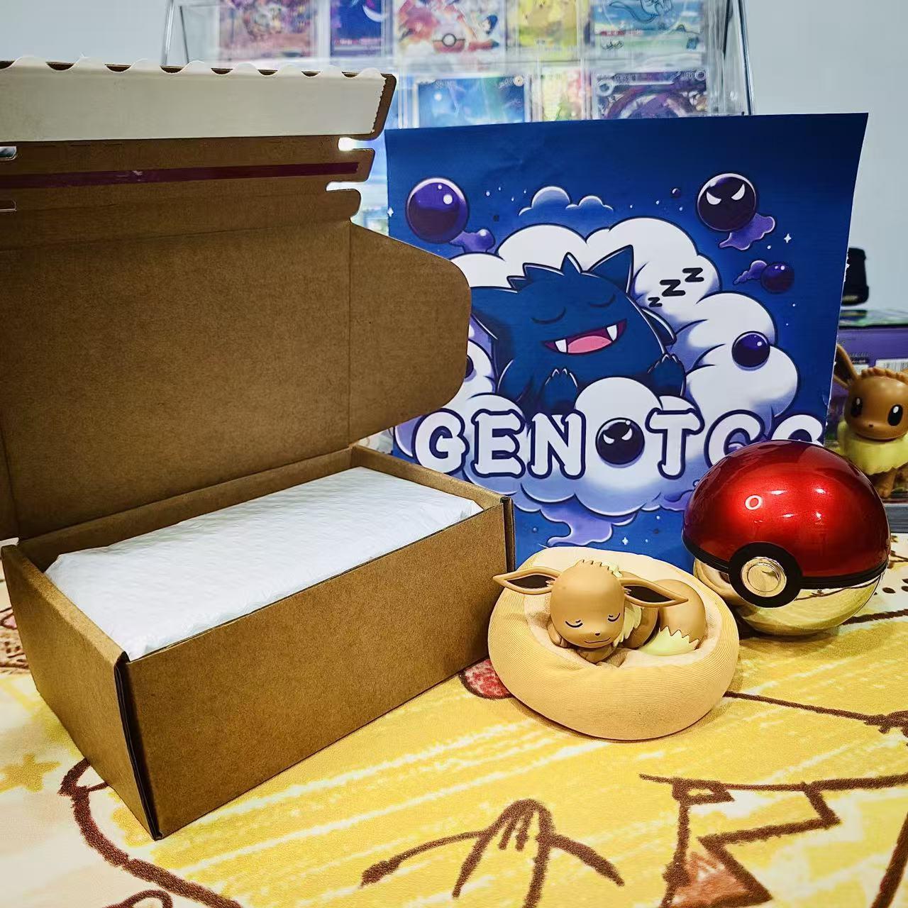 Pokemon pack collectibles mon box GENOTCG Poké Chinese TCG Collectible 151C Surprise Slim Box Unopened 15 Booster Packs 5 Cards Each Simplified Chinese Version Trick or Trade Terastal Festival Poké Phantom Fire Charizard X Valuable Car booster