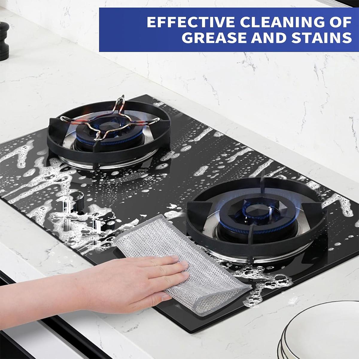 12 Counts Dishwashing Rags,Multipurpose Non-Scratch Wire Dishcloths for Wet and Dry Use, Reusable Wire Cleaning Cloths for Kitchen,Sinks,and Pans Silver Removable, Washable & More 12 Counts Dishwashing Rags,Multipurpose Non-Scratch Wire Dishcloths for Wet and Dry Use, Reusable Wire Cleaning Cloths for Kitchen,Sinks,and Pans Silver Removable, Washable & More