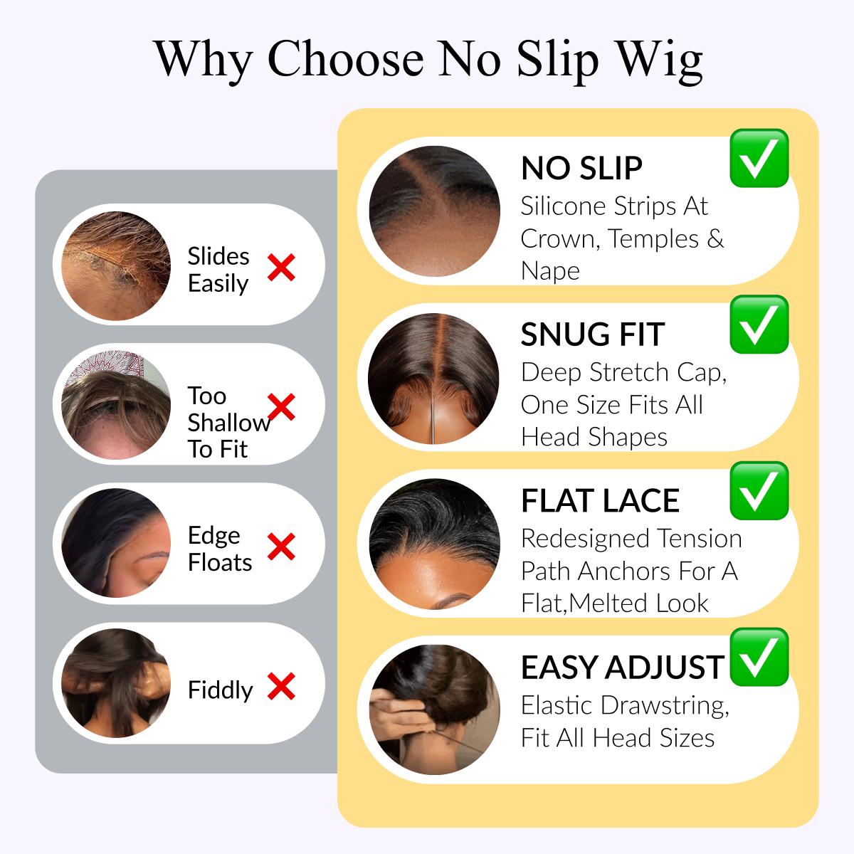 Sunber Highlight Balayage Blonde 7x5 Body Wave Pre Cut Lace Glueless Human Hair Wigs Put on and Go