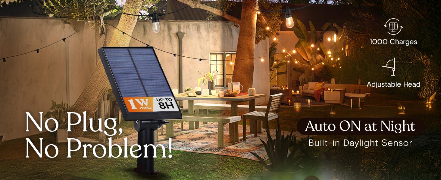 Brightech Ambience Pro Solar Powered Outdoor String Lights Brightech Ambience Pro Solar Powered Outdoor String Lights