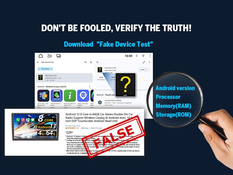 EONON Car Stereo for Ford F150 2009-2014, Wireless CarPlay & Android Auto Car Radio Touch screen, 9" Android 14 Car head unit, Steering wheel controls, Sub, Bluetooth, GPS Navigation, Backup camera - FDF1X7A, FDF1X7S