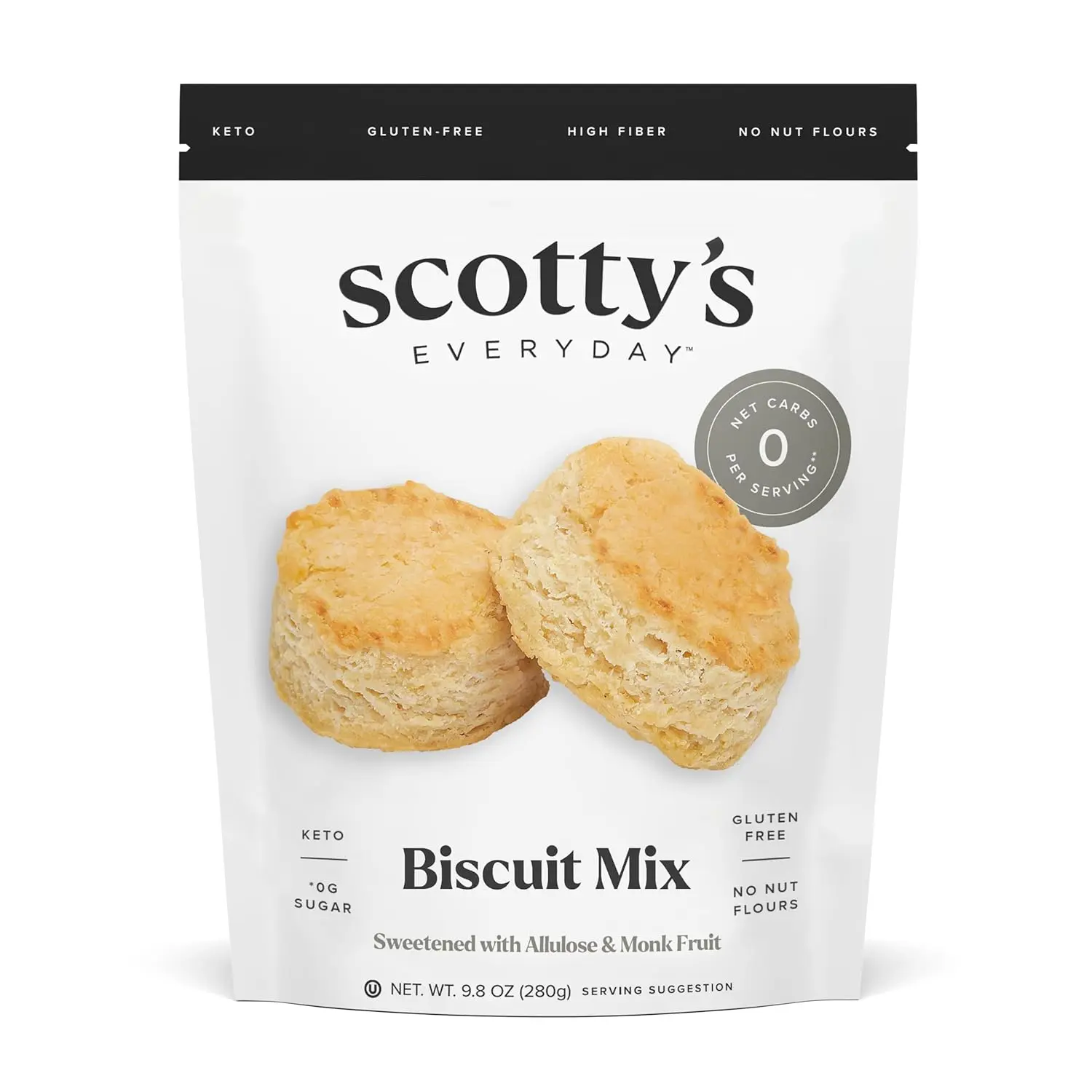 Low Net Carb Biscuit Mix – Gluten-Free, Easy Homemade Biscuits | Scotty’s Everyday