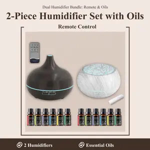 Ultimate Humidifier Deal: 2 Units + Oils + Remote! #HomeEssentials #AirQuality #Humidifier #WorkspaceVibes #SelfCareRoutine