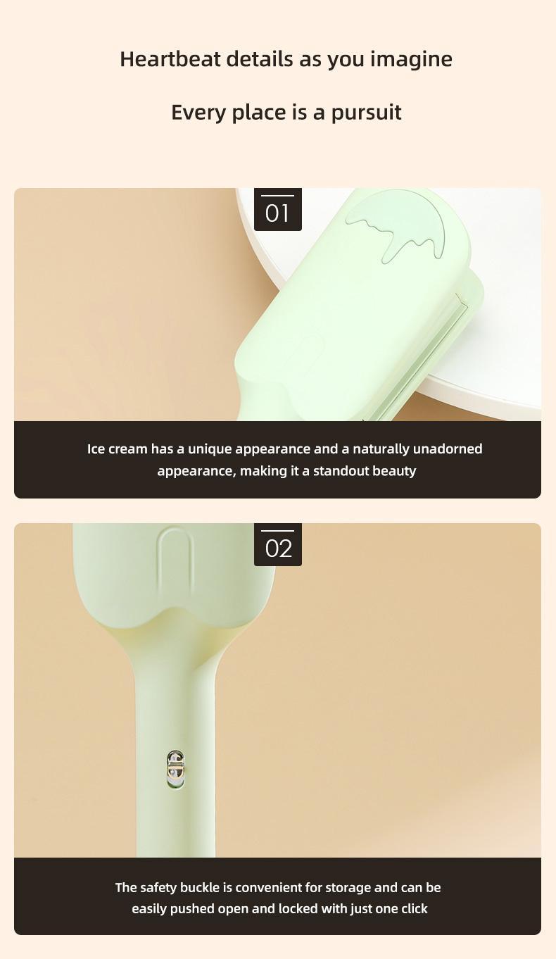 PretiHom beach wave crimper hair stick fluffy big wave ripple without hurting hair lazy perm 32mm splint Comfort Curling Irons