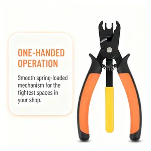 Air Hose Connector Removal Tool Garage Push to Connect Disconnect Pliers - Essential Air Line Release Tool for Mechanics & DIY - Quick Fitting Remover - Effortless & Labor-Saving -line nippers
