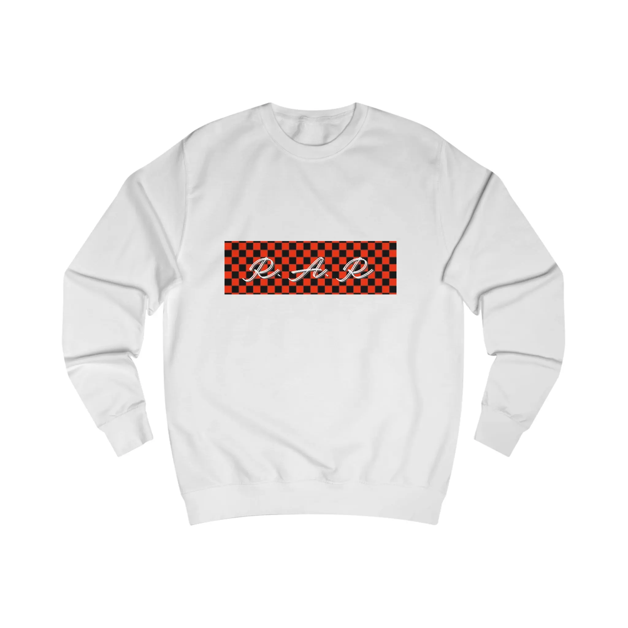 Black and Red Checker sweatshirt Black and Red Checker sweatshirt