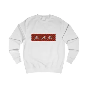 Black and Red Checker sweatshirt