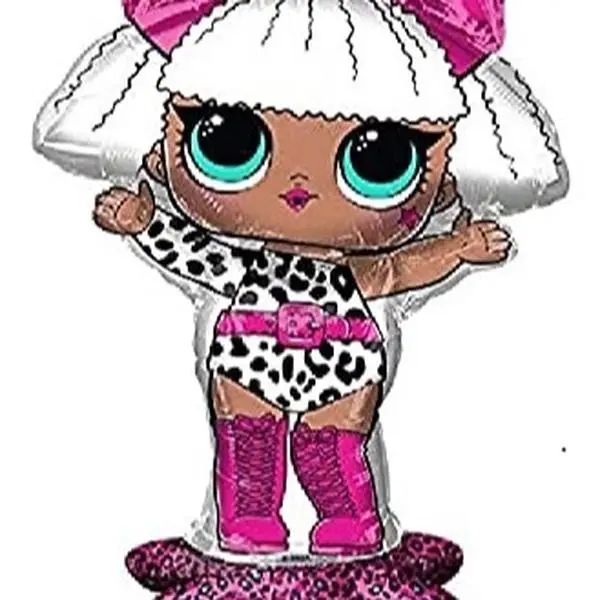 LOL Surprise Diva Party Foil Balloon Decoration Supply
