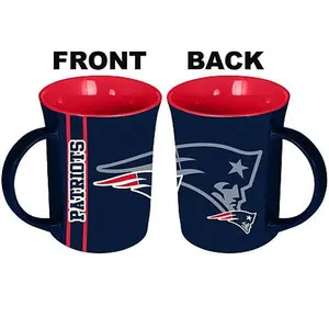 Football Fan Shop MemoryCo Officially Licensed NFL 15oz Reflective Mug - Patriots