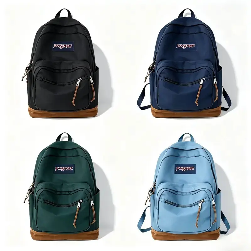 JanSport Classic Backpack - Large 2-Compartment School/Work Bag with 15-in Laptop Sleeve, Multi-Pockets, Ergonomic Straps, Reinforced Base, Laptop Backpacks, Travel Laptop Backpack