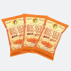 Buc-ee's Nug-ees Bold N' Sorta Spicy Bundle Pack - Crispy Flavorful Snacks with Mild Spice for On-the-Go Munching and Parties - Crunchy Chip Pack, Crunch, Crunchy - Bite