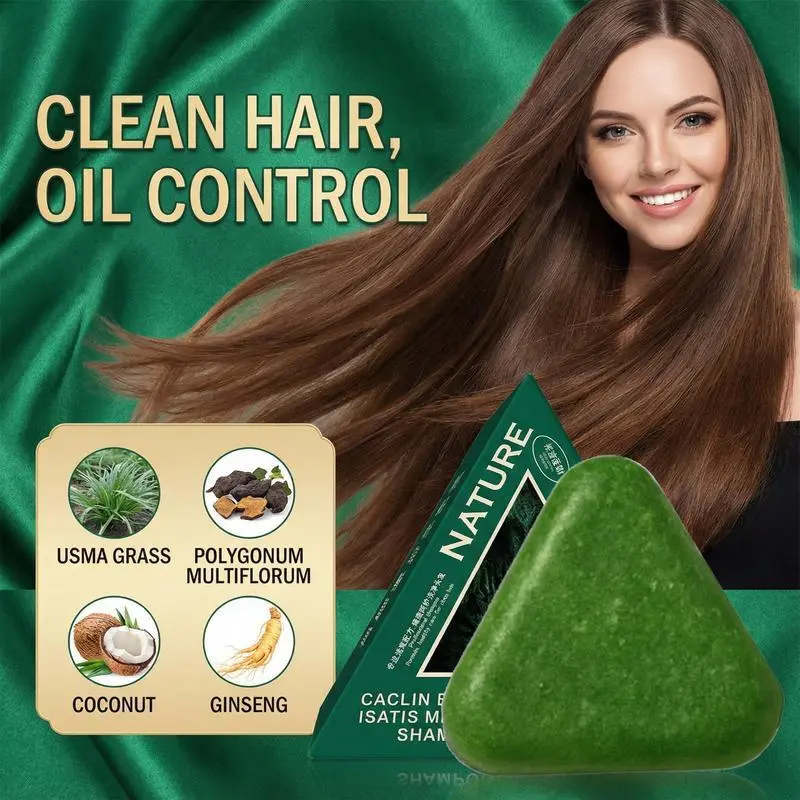 ODDORJOY Anti Hair Loss Shampoo Bar – DHT Blocker with Polygonum, Ginseng & Tea Tree, Strengthens Roots, Reduces Hair Fall, for Thinning Hair, Sulfate-Free, Herbal Hair Growth Soap 120g Haircare Cleansing Conditioner Biotin Hair Conditioner Bar tiktokshop