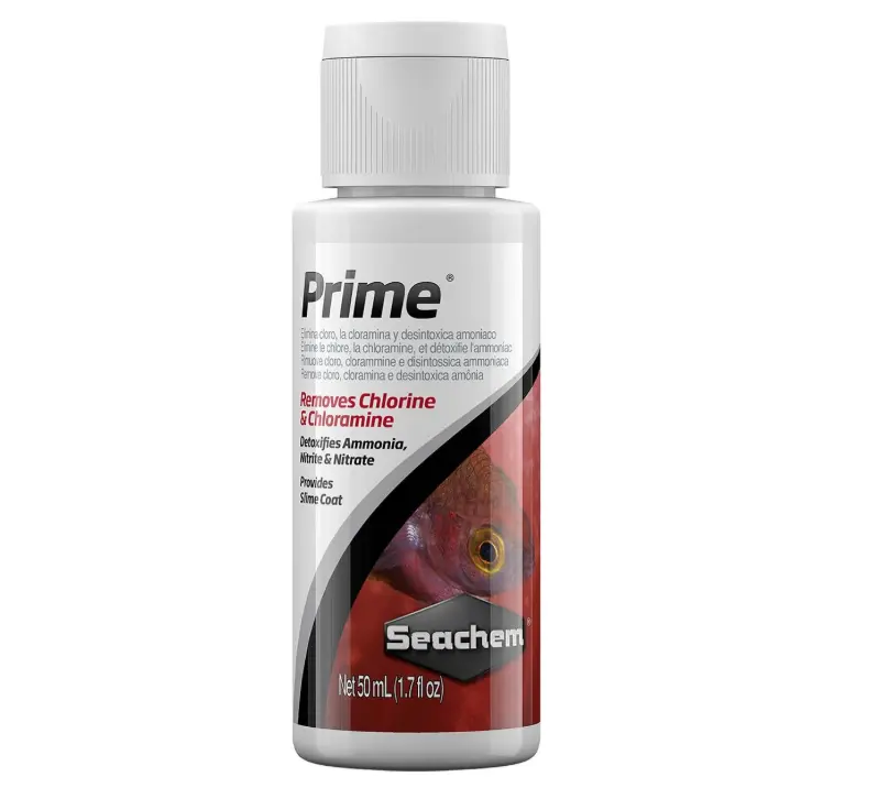 Seachem Prime Fresh and Saltwater Conditioner - Chemical Remover and Detoxifier 50 ml