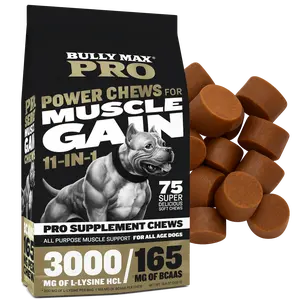 Bully Max Pro 11-in-1 Muscle Gain Power Chews - 75 Chews