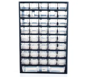 Stalwart 41 Compartment Hardware Storage Box