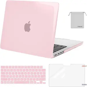 MOSISO Compatible with MacBook Pro 14 inch Case 2026 2025 2024 2023 2022 2021 M5 M4 M3 M2 M1 A3434 A3112 A3185 A3401 A2918 A2992 A2779 A2442,Hard Case&Keyboard Cover&Screen Film&Pouch