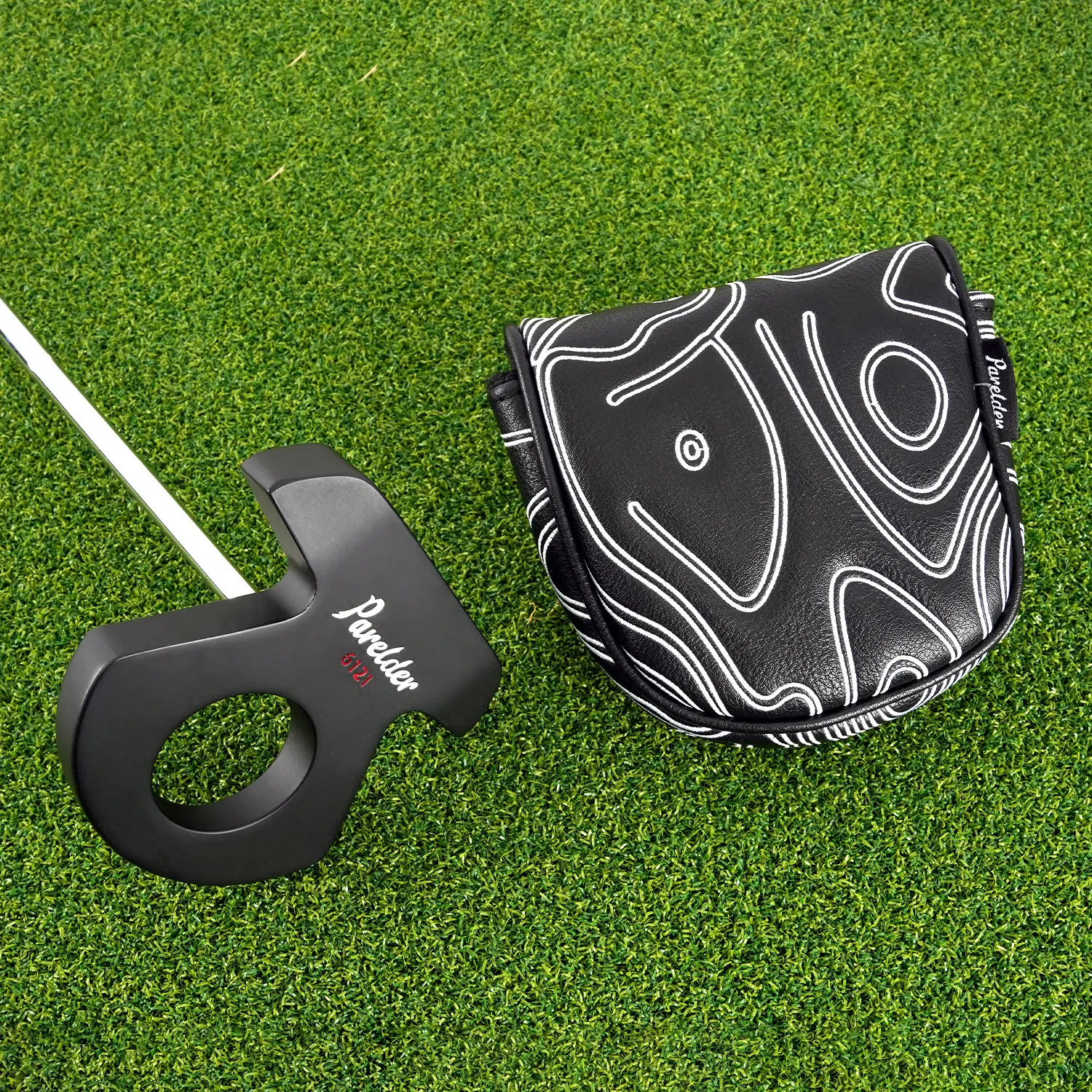WUDAY Premium Magnetic Putter Cover | Universal Fit Mallet Headcover for Odyssey, LAB & Blade Putters  golf head covers golf headcovers funny driver headcover
