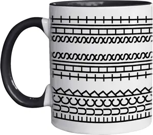 Fuck This Shit Coffee Mug, Hidden message coffee cup, damn trash cup, White Elephant gift for friends and family, coffee cup for a lover, interesting office gifts suitable for colleagues and work partners (12 ounces)
