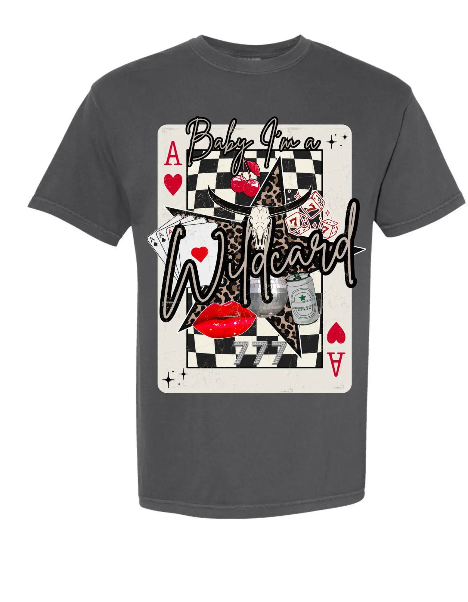Wildcard comfort color T shirt