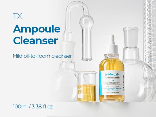 [Dr.Melaxin Official] TX Tranexamic Acid Dark Spot Care Line | TX Ampoule Cleanser + Peeling Toner + Ampoule Rx + Cream + Eye Cream | Dark Spot